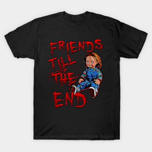 Chucky: Friends Till the End T-Shirt - A Doll's Deadly Devotion T-Shirt